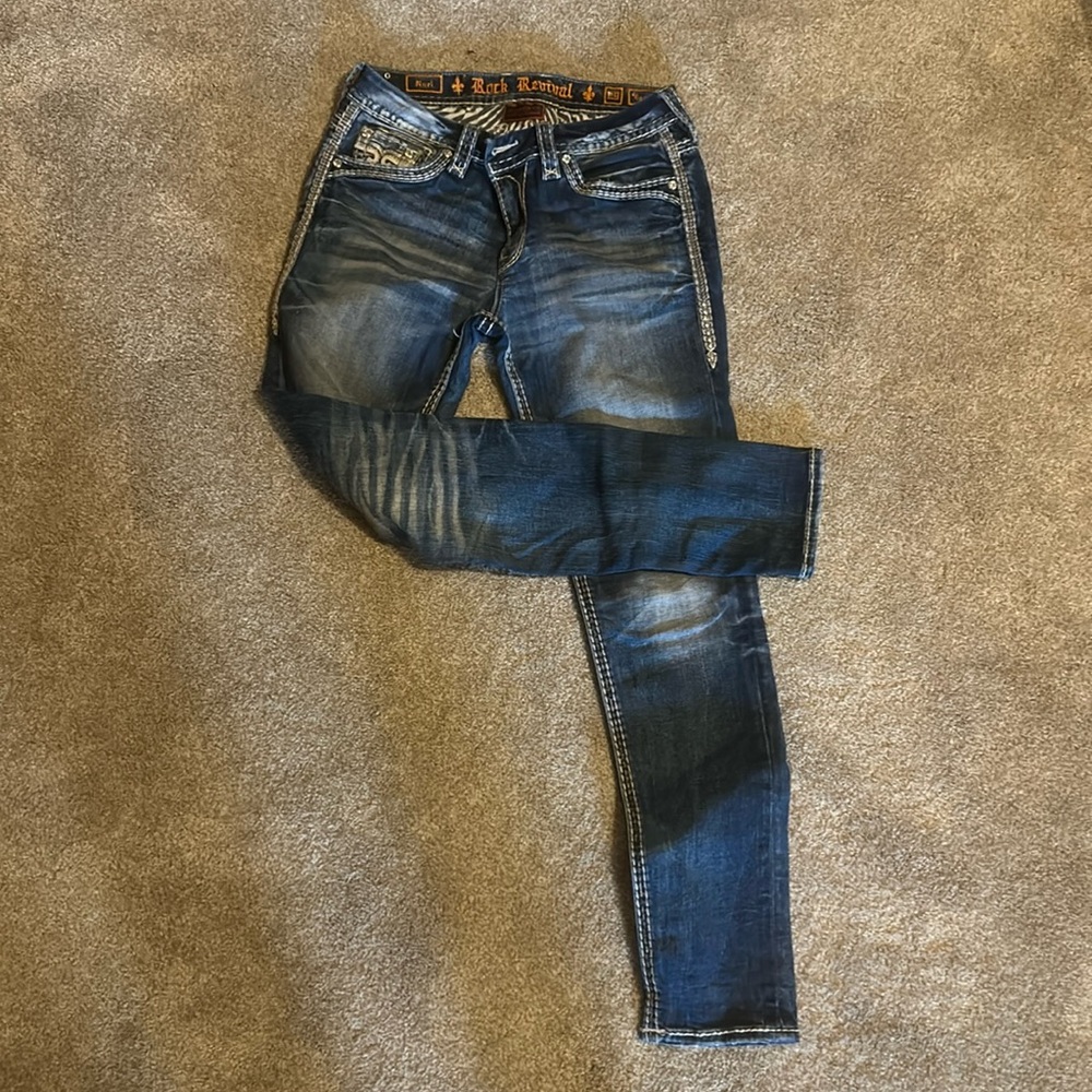 Rock Revival Nuri Easy Skinny Jeans.   Size 29